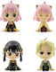 YuMe Toys Spy X Family 12er Miniatur-Spaßspielzeug 6cm Mehrfach (Διάφορα Σχέδια)