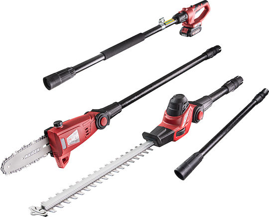 Raider RDP-PSHT20 Garden Multi Tools Battery 3 in 1 Chainsaw Hedge Trimmer Attachment Extension