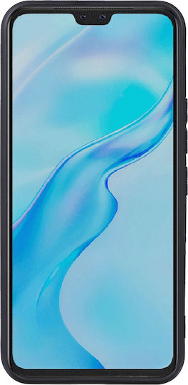 Doogee Umschlag Rückseite Silikon Schwarz (Doogee V20 Pro)