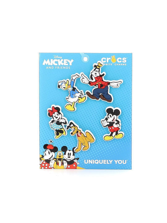 Crocs Jibbitz Charm Pentru Pantofi Mickey Friends 5 Bucăți