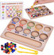 Jokomisiada Sorter Learning Colors Montessori Lernspiel Wissen aus Holz