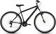 Clermont Falcon 27" 2025 Black Mountain Bike with Speeds