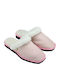 Anatomische Lederne Damen Hausschuhe Rosa