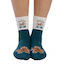 Noidinotte Home Women's Christmas Socks Zenzi Green