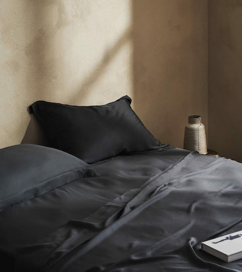 Gofis Home Sentia Σετ Υπέρδιπλο 4τμχ 245x270εκ. Μαύρο Gofis Home Sentia Σετ Υπέρδιπλο 4τμχ 245x270εκ. Μαύρο
