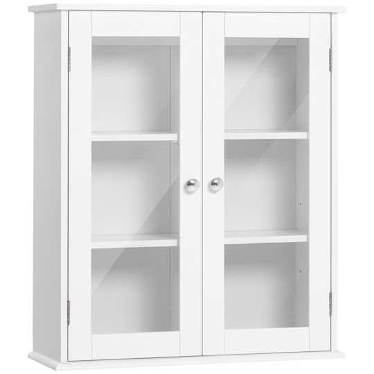 Kleankin Ντουλάπι Μπάνιου 55x20x65cm Λευκό