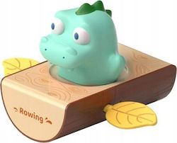 Dinosaur In A Boat Bath Toy (Various Designs/Assortment of Designs) 1pc
