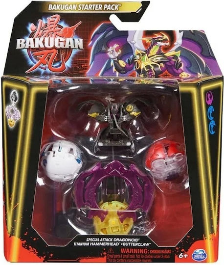 BAKUGAN Legends Core Pack – Dragonoid X Tretorous, Mit Metall-BakuCores & Gate-Card