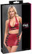 Red Top & Skirt M