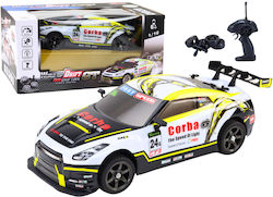 Lean Toys Τηλεκατευθυνόμενο Αυτοκίνητο Λευκό Lean Toys Τηλεκατευθυνόμενο Αυτοκίνητο Λευκό