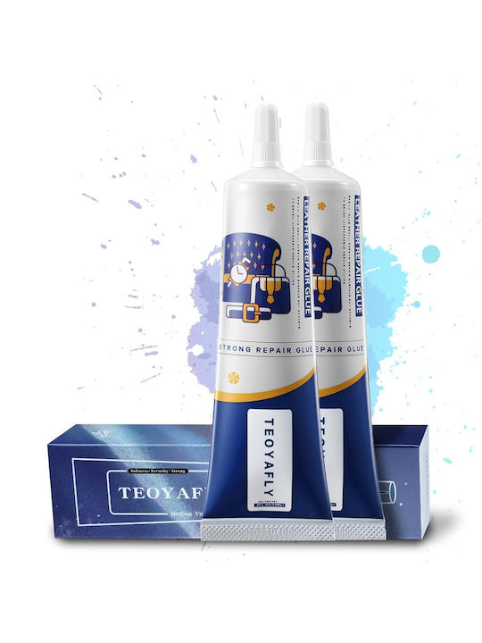 Teoyafly Liquid Leather-Fabric Resin Glue 60ml 2pcs