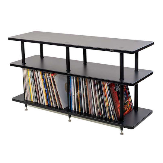 Solidsteel Vl-3 Hi-fi & Vinyl Rack Black