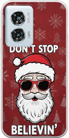 Don't Stop Believin' Motorola Edge 50 Fusion 5g Flexible TPU Transparent Silicone