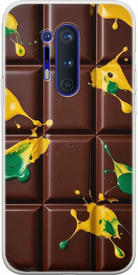 Dubai Chocolate Oneplus 8 Pro Flexible TPU Transparent Silicone