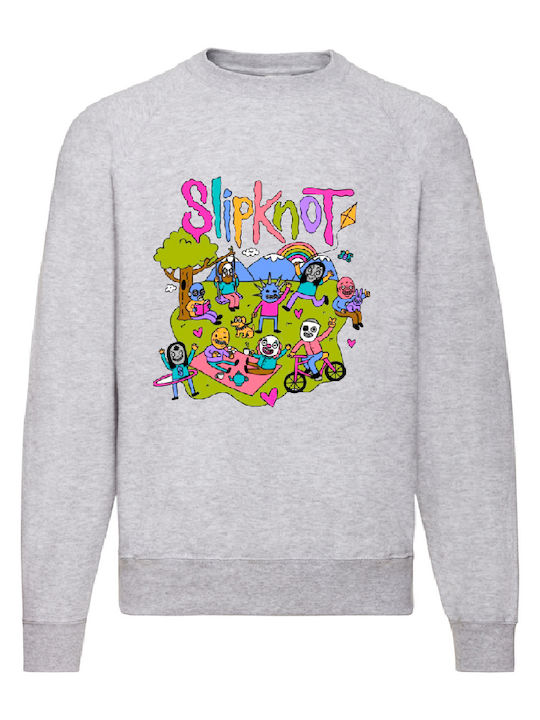 Fruit of the Loom Slipknot No20 Суитшърти Slipknot Сив