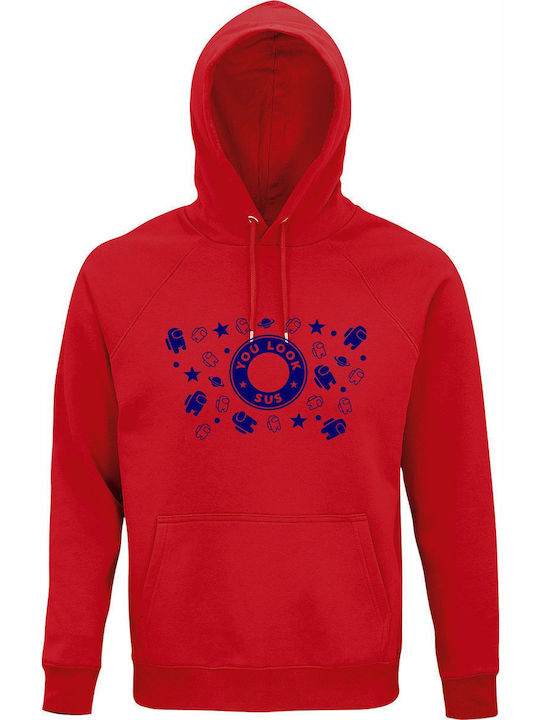Hoodie Unisex Organic " You Look Sus Among Us "...
