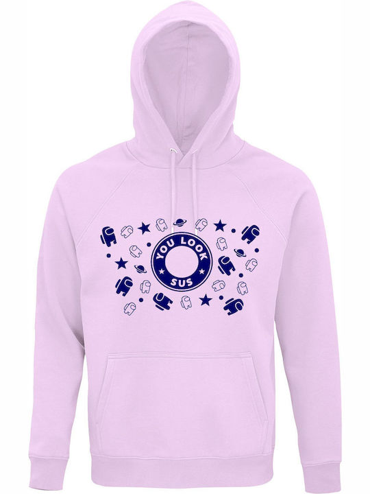 Hoodie Unisex Organic " You Look Sus Among Us "...
