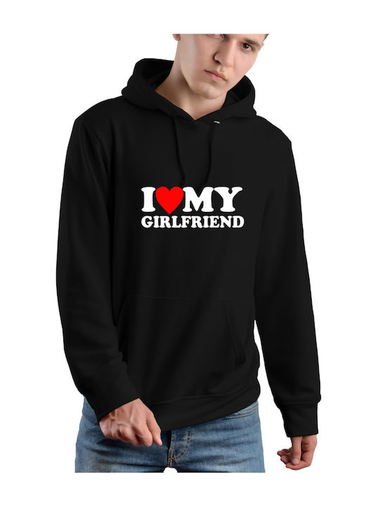 Hanorac I Love My Girlfriend Mff056-negru