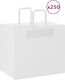 vidaXL Paper Bag for Gift White 32x28x22cm. 250pcs
