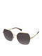Ralph Lauren Feminini Ochelari de soare cu Auriu Cadru și Gri Degrade Polarized Lentilă