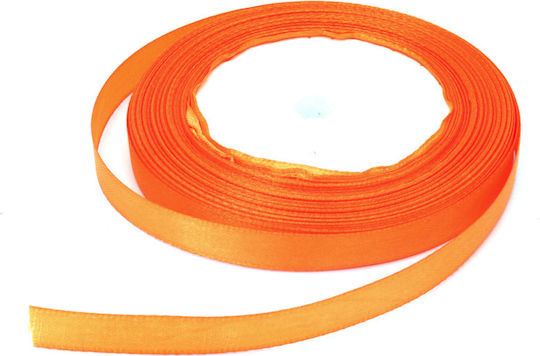 Orange doppelseitiges Satinband 6mm x 10 Meter Tatu Moyo