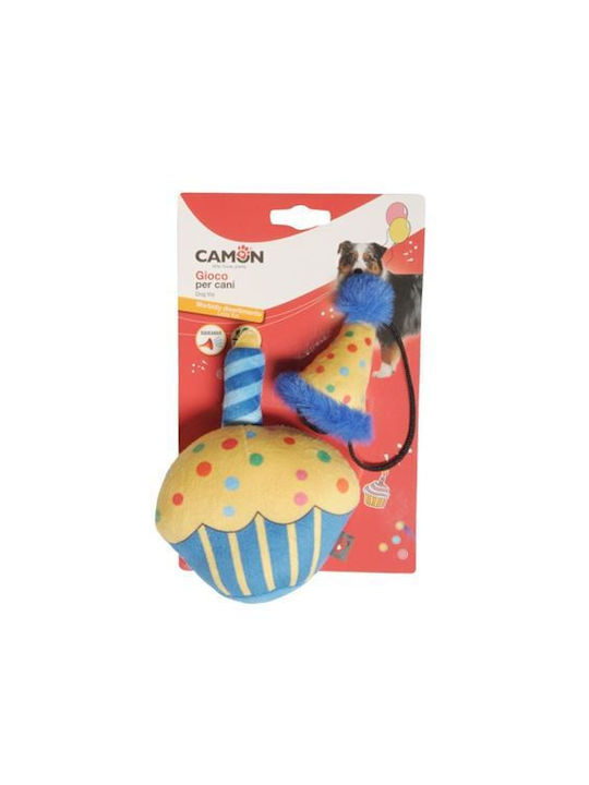 Camon Plüsch-Geburtstags-Cupcake mit Sound-Hut 16cm