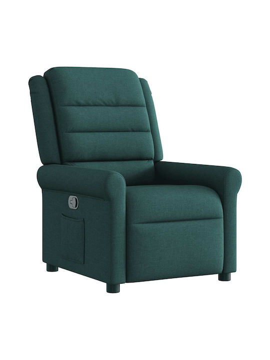 Relax Armchair with Footstool Dark Green 73x91....