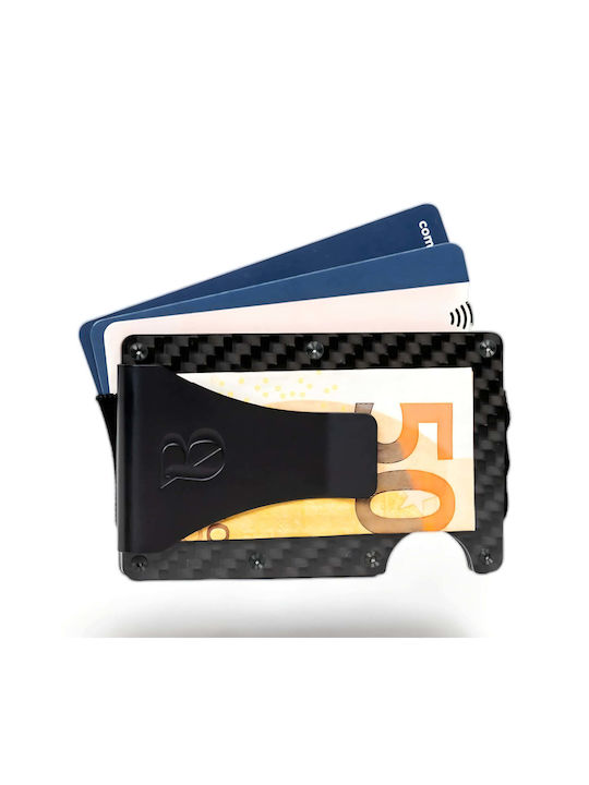 Men's Money Clip with RFID Gray