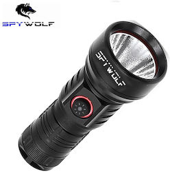 Spywolf 000.230.17127 Στεγανός Επαναφορτιζόμενος Φακός LED 6000lm Spywolf 000.230.17127 Στεγανός Επαναφορτιζόμενος Φακός LED 6000lm
