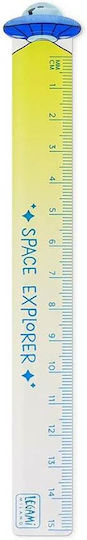 Χάρακας Space Explorer 15cm Sru0001 Legami