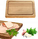 Kadax Rectangular Wooden Chopping Board Brown 25x20cm