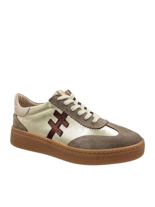 Tatoo Sneakers Χρυσά