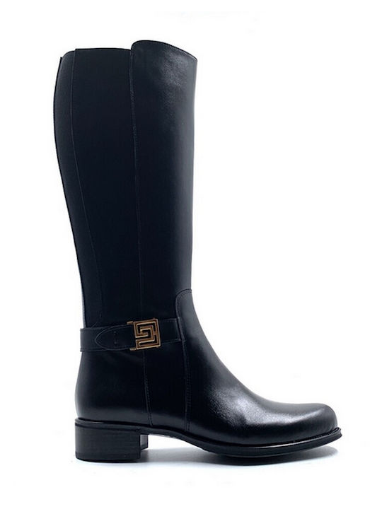 Softies Riding Boots with Zipper / Rubber Black