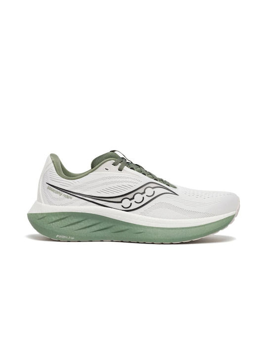 Ride 18 Sport Shoes Running White / Olive