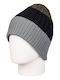 Beanie Ανδρικός Σκούφος Πλεκτός σε Μαύρο χρώμα