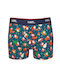 Herren Boxershorts Petrol mit Mustern 1Packung