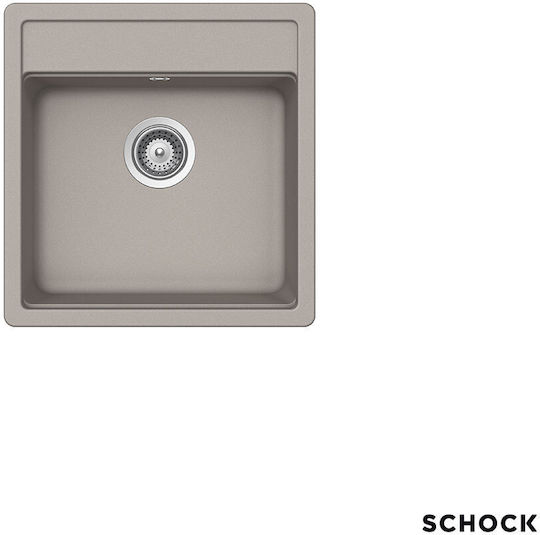 Schock 110-30050-1451 Drop-In cu robinet Μ49xΠ51cm Gri