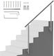 Vevor 59 Handrails Outdoor Stairs Side Support Bxgslzfs150cqri7ov0