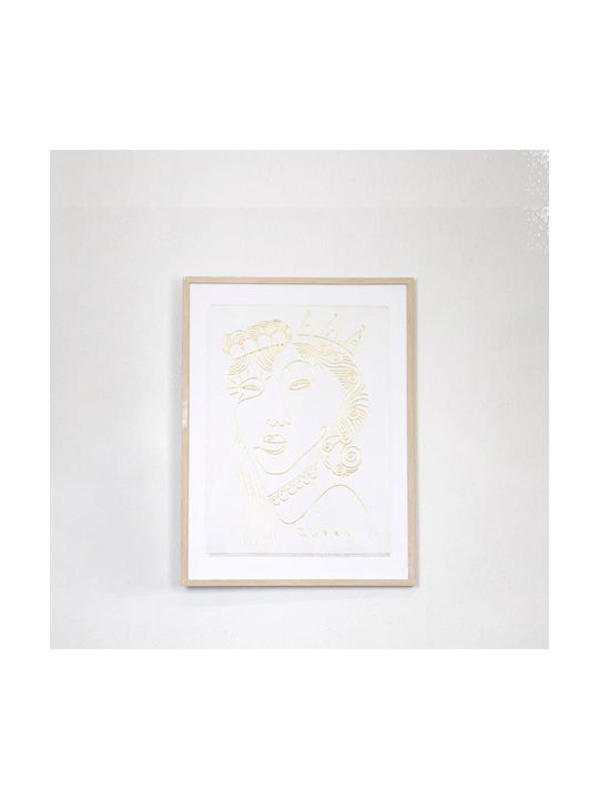 Πρόσωπο Πίνακας σε Καμβά 45x60cm