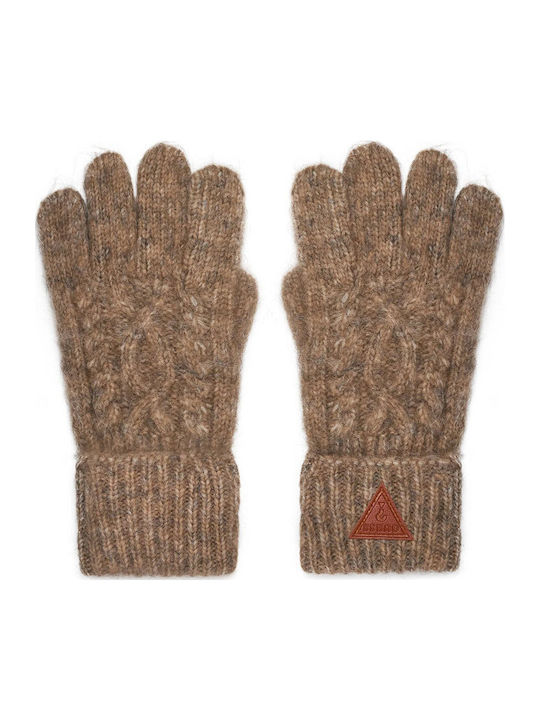Guess Braun Handschuhe