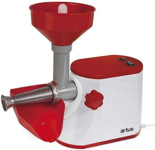 Artus S15 Elektrische Tomatenpresse 250W Induktionsmotor Kapazität 80kg/h