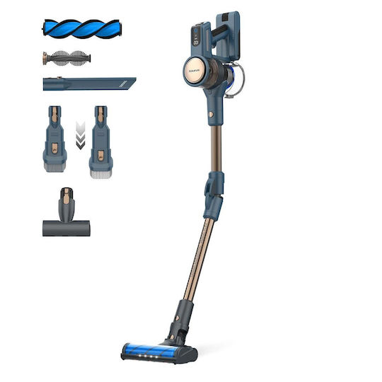 Taurus Homeland Digital Animal Flex Rechargeable 2 in 1 Stick & Handheld Vacuum 29.4V Blue