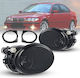 Prasco 245085 Фарове за мъгла Bmw E46 98-05 M-tech M3 & E39 95-03 M-tech M5 опушени 2 броя