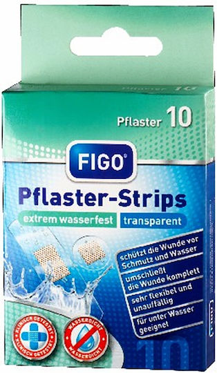 Figo Strips Αυτοκόλλητα Επιθέματα 10τμχ