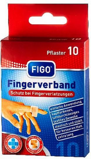 Figo Wasserdicht Selbstklebende Bandagen Fingerband 10Stück