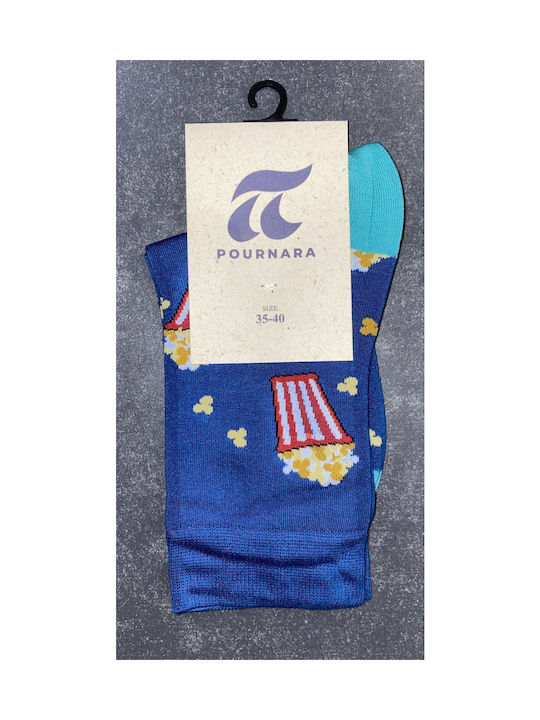 Pournara Socken BLUE 1Pack