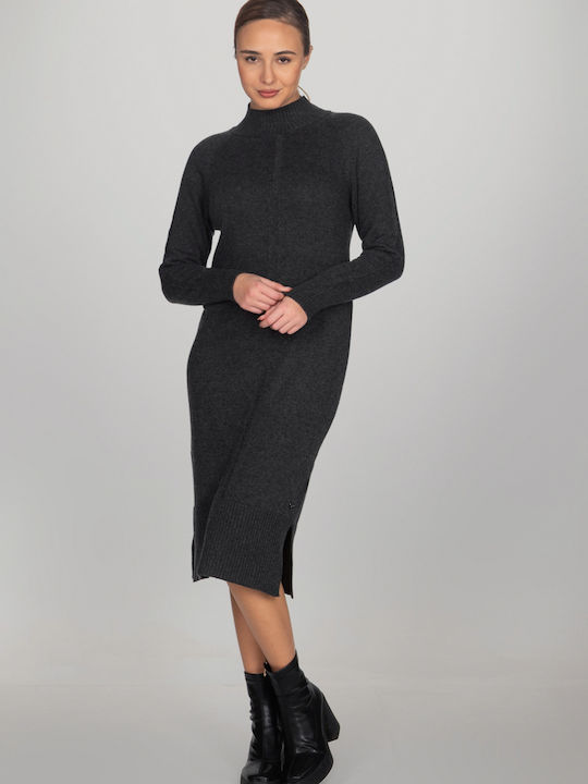 Vera Dress Dark Gray