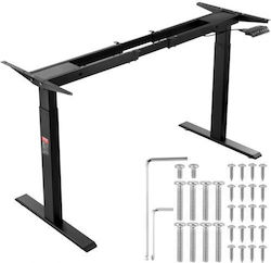 Vevor Βάση Γραφείου Μεταλλική Μαύρο 70cm