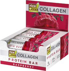 RiceUp Batoane Proteice cu Aromă de Zmeură 12x50gr RiceUp Batoane Proteice cu Aromă de Zmeură 12x50gr