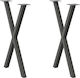 vidaXL Металик Крак На Мебел 2 Бройки Подходящ ...